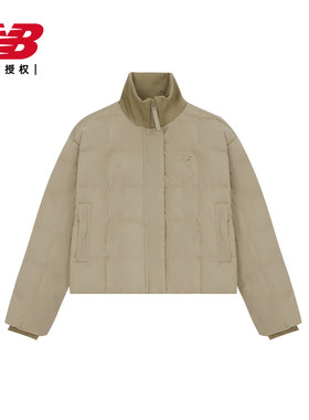 New Balance NB官方正品女立领夹棉外套运动休闲棉服AWJ44305