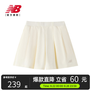 New NB官方25女休閑時尚 百搭舒適運動短褲 NVF22032 Balance