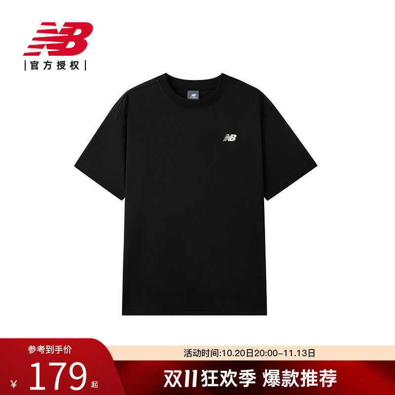 New Balance NB官方26新款男士潮流舒适运动休闲短袖T恤MT61U5N1