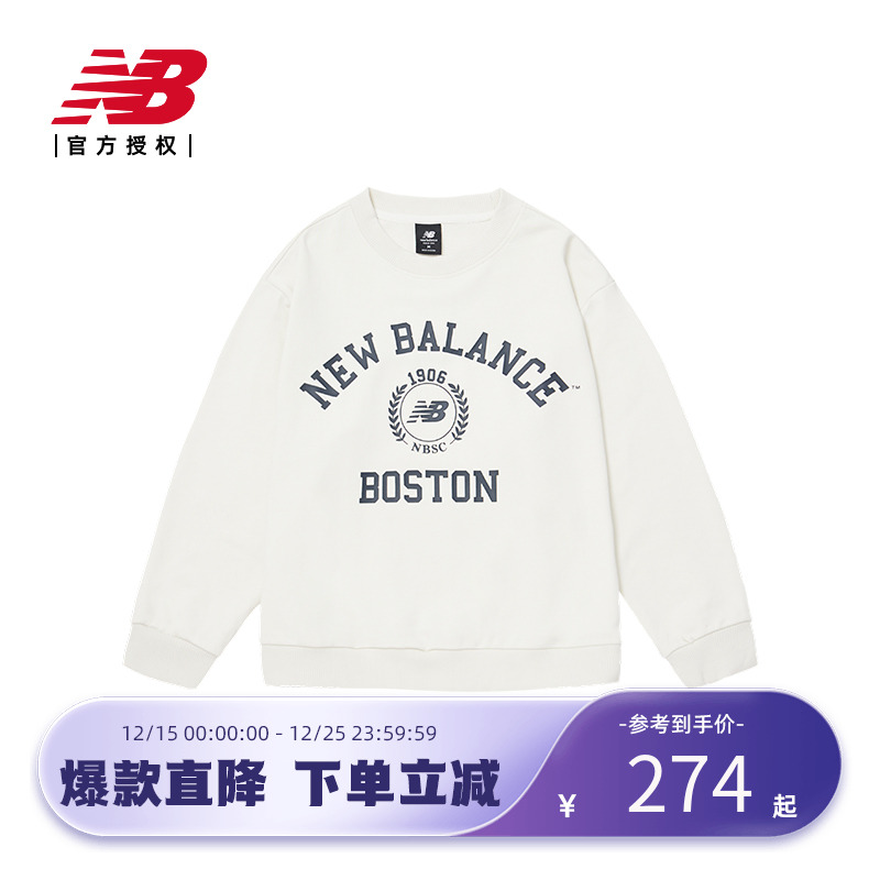 NewBalance圆领针织上衣