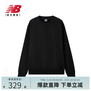休闲百搭圆领长袖 New 新男女款 NB官方正品 卫衣MT41506 Balance