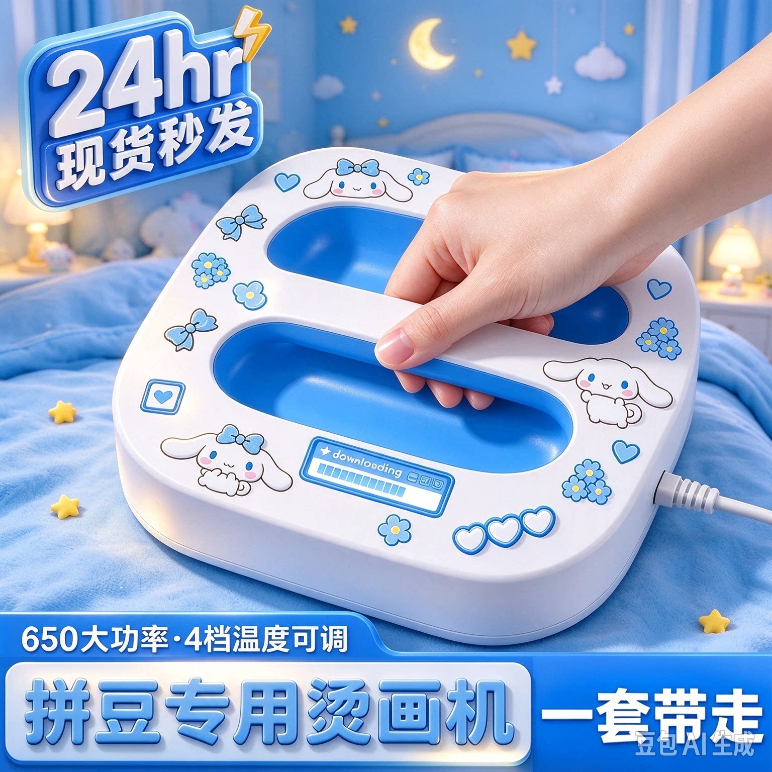 拼豆专用烫画机3C认证全套