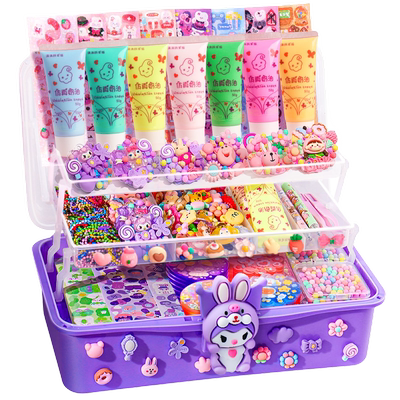 咕咔套装豪华版奶油diy材料贴纸