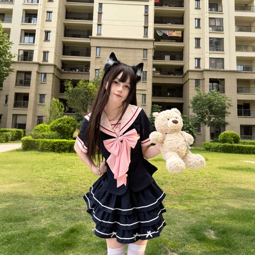 水手服JK制服收腰妙也可原创日系