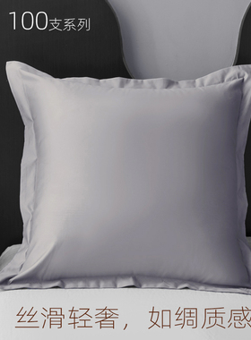 纯棉抱枕套不含芯45x45床上大靠垫套60x60x65卧室床头靠背套40 50