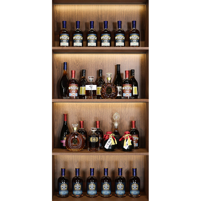 酒柜装饰品摆件酒瓶高档轻奢样板房仿真洋酒瓶套装组合样板间假酒