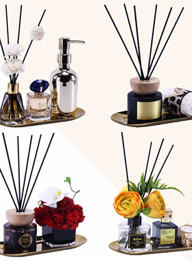 样板房装饰摆件卫生间洗手台摆设