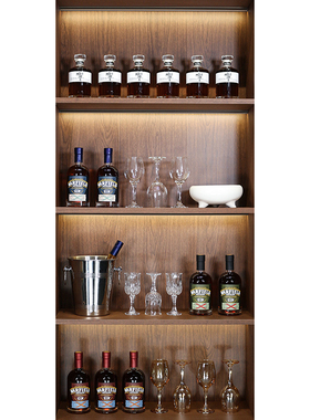 样板房酒柜摆件客厅展示柜装饰品