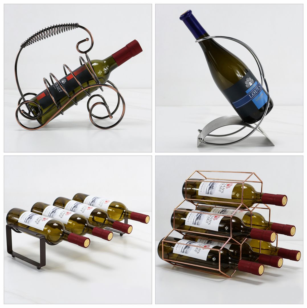 酒柜摆件红酒架葡萄酒架酒瓶架子