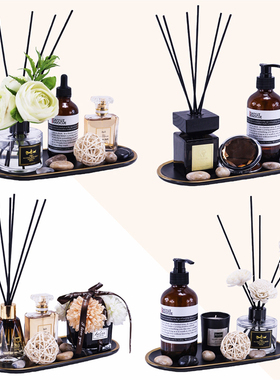 样板房装饰摆件卫生间洗手台饰品