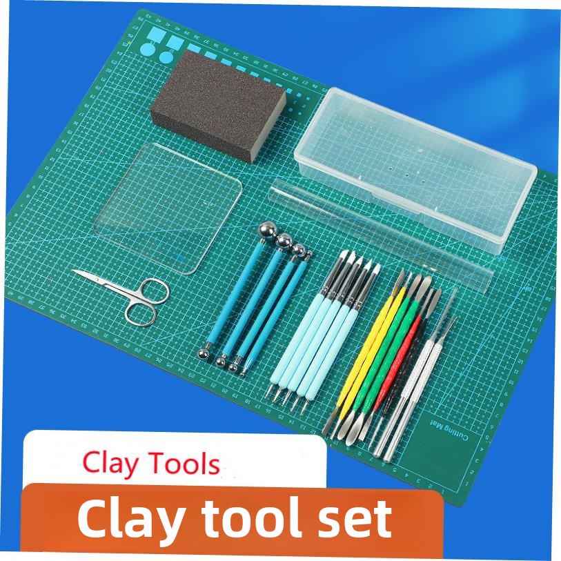 粘土工具聚合物建模雕塑D