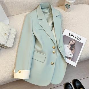 sleeve long fashion blazers suits女 2024spring jackets women