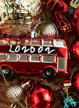 New Christmas Ball House Box Set 70pcs圣诞球房子套盒装饰挂件