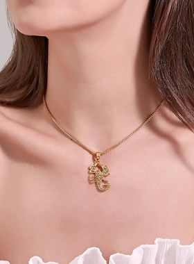 European American new cartoon pendant necklace sweater chain