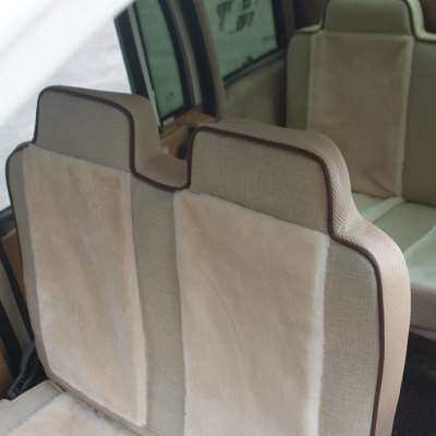 三轮四轮电动车老年代步车残疾车学生校车坐垫座套毛绒加厚冬季