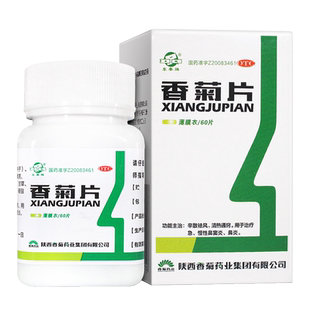 东泰 香菊片60片 辛散祛风清热通窍急慢性鼻窦炎鼻炎