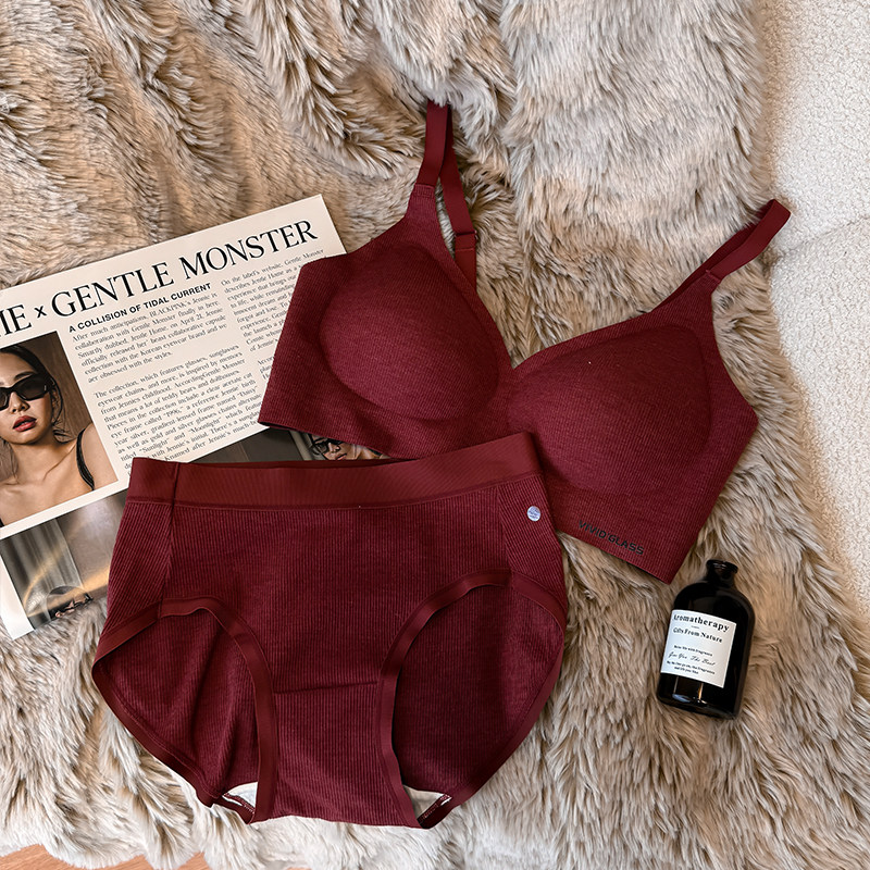 山茶花本命年红色内衣女小胸聚拢防下垂收副乳提拉上托文胸罩套装,女士内衣/男士内衣/家居服,文胸,淘宝优惠券,粉丝福利购,淘宝优惠卷