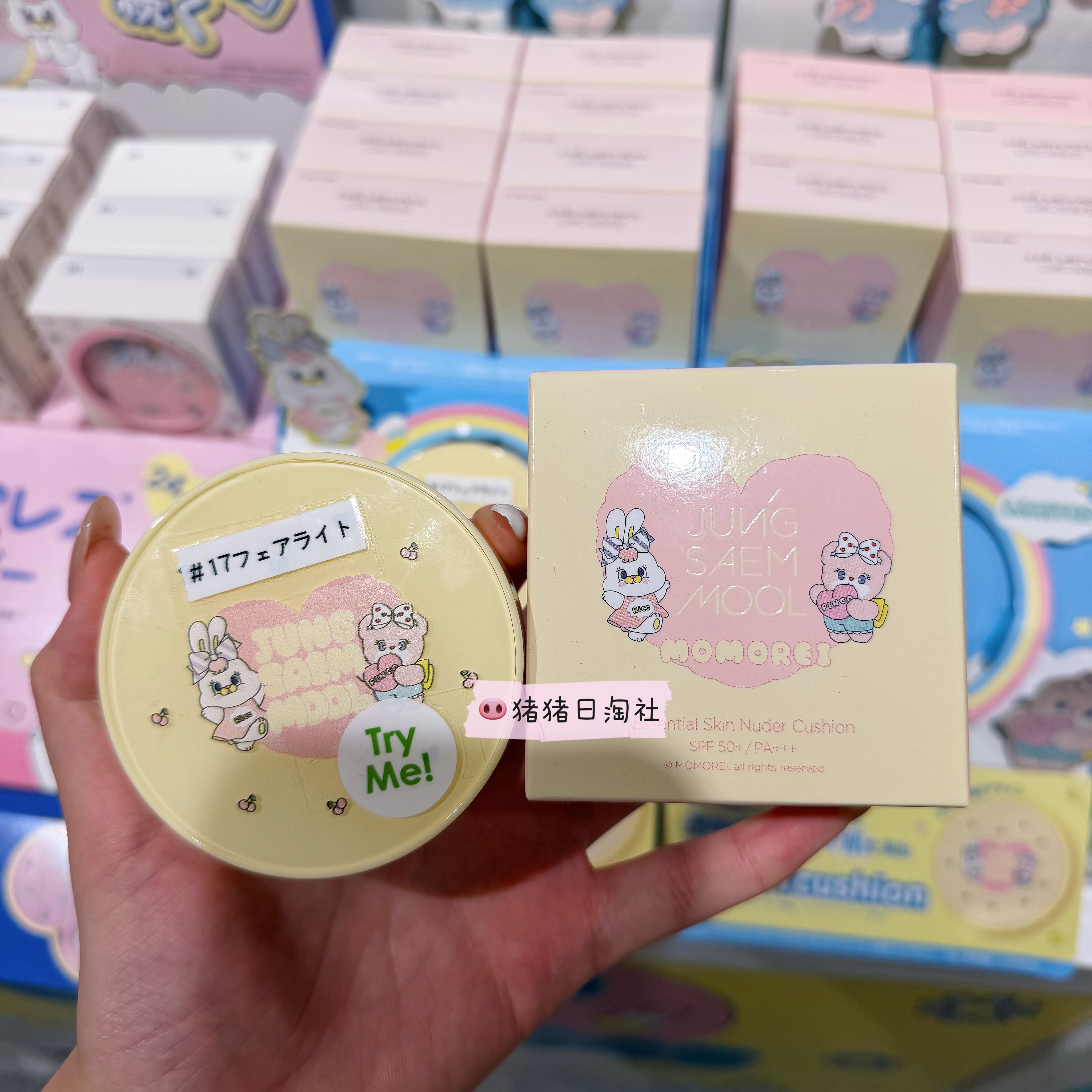 郑瑄茉JUNGSAEMMOOL艾丝乐兔气垫