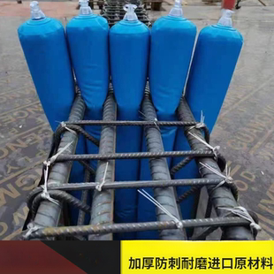 加厚建筑后浇带混凝土拦茬隔断气囊高低标号梁柱节点拦截充气棒子