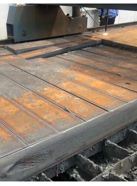 Q355低合金Q345C钢板Q345D低温锰板Q345E数控激光下料切割Q355B