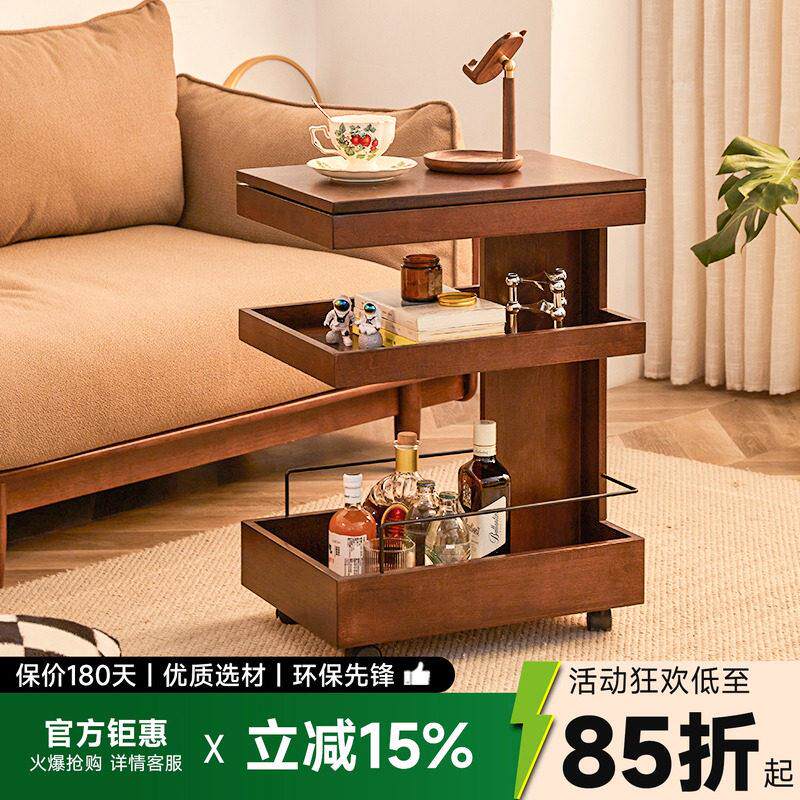 沙发边柜侧边柜客厅边桌置物桌家用茶几边几轻奢高级感创意床头柜