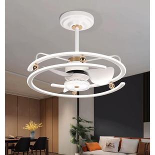 杨澜一典雅易达奢华简约智能语音变频风扇客厅卧室房间智能集成吊