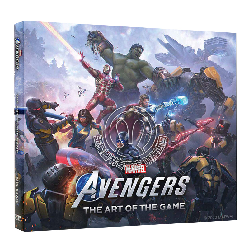 英文原版复仇者联盟设定集