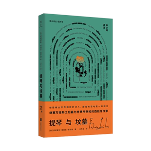 官方店包邮 提琴与坟墓:洛尔迦诗选诗集 费德里科·加西亚·洛尔迦 西班牙诗人 外国经典文学诗歌类畅销书籍 七十首诗歌代表作