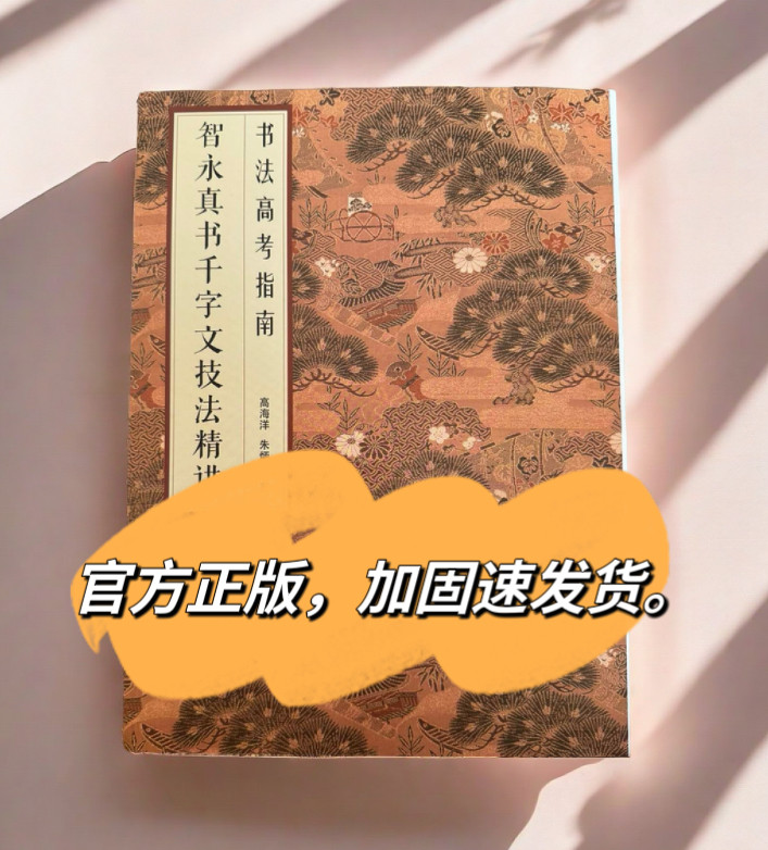 智永楷书千字文技法精讲 书法高考指南 附视频 笔画结构偏旁分类
