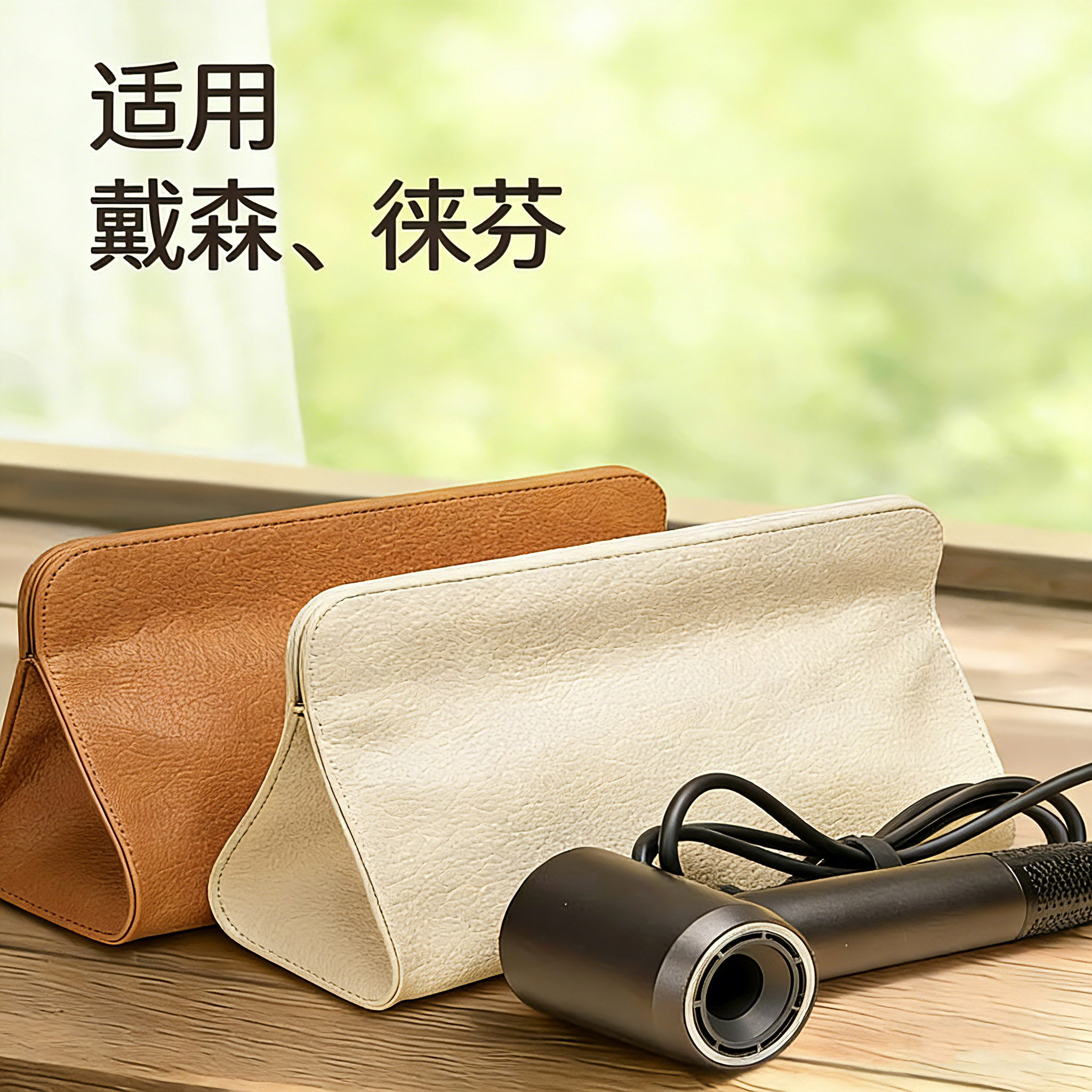 适用于戴森徕芬吹风机收纳包袋子便捷旅行直板夹器电卷发棒保护套