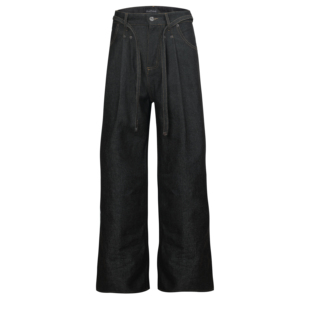 DRKK 剑道双褶原牛13盎司原色baggy优雅差异化通勤通勤神裤百搭