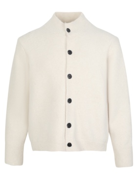 [DRKK]RTIMFD花纱仿羊绒半高领纽扣毛衣开衫老钱风针织衫外套