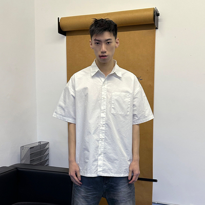 [DRKK]TRIANGLE PROJECT 23ss 恶搞印花英语听力九磅十五便士衬衫