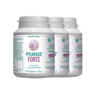 3瓶sinoplasan德国pylopass罗伊氏乳杆菌胶囊益生菌大人调理肠胃