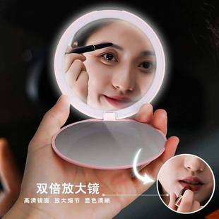 cosmetic led mirror with portable web light celebrity
