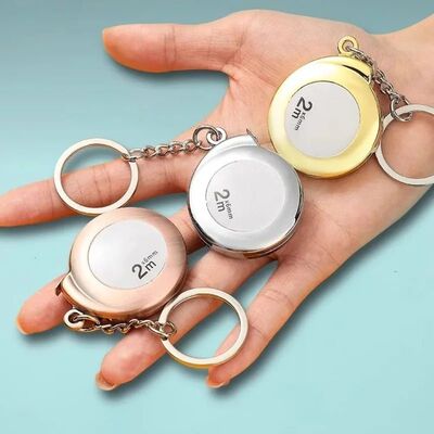 Keychain, Portable Mini Tape Measure, Small Household 2-mete