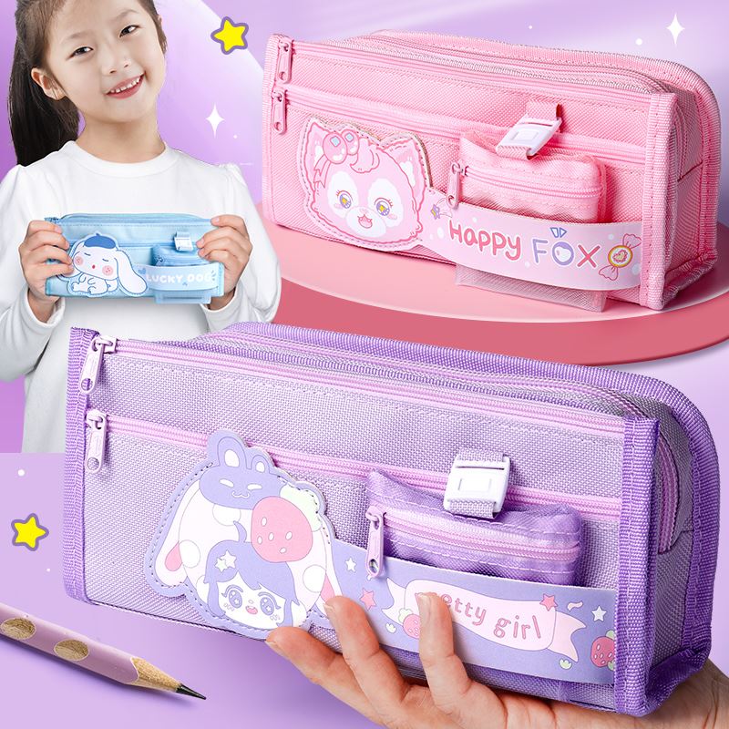 multifunctional pencil bag large capacity stationery bag new