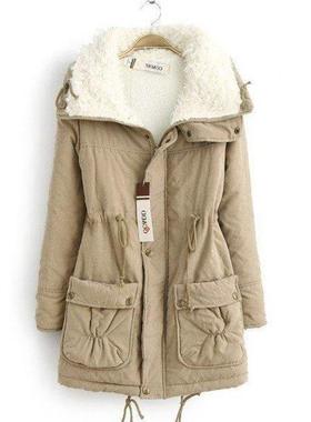 2022 Winter Ladies Long Jacket Coat Jackets Warm Women Coats