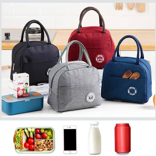 Portable Insulated Lunch Bag Winter Insulation Bento Pack Ca