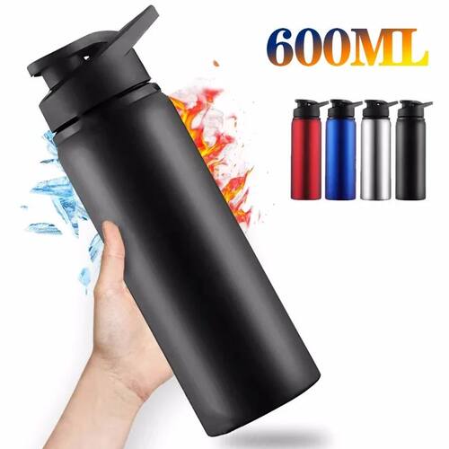 1-3PCS Stylish Portable Stainless Steel  Sports Water Bottle