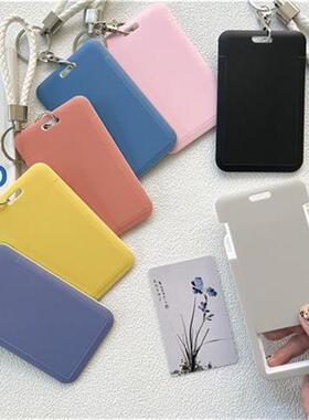 Card Campus Access Door Credit Card Holder Bag Set Key Chain