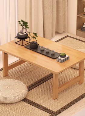 Japanese style tatami tea table folding desk small table