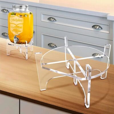 Beverage Juice Pot Wine Barrel Support Stand Pastries Cupcak