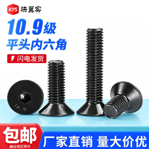 10.9级平头内六角螺栓DIN7991
