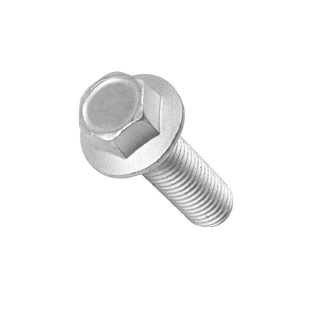 10.9级外六角法兰面高强度螺栓达克罗M6M8M14M16M20汽车带垫螺丝