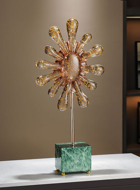 艺术小众太阳花摆件家居装饰