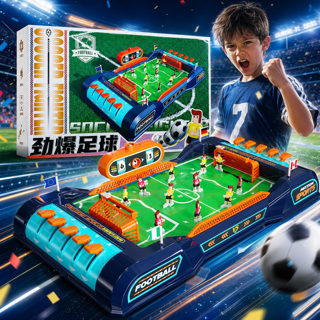 儿童男孩玩具男童生日礼物6岁以上10小学生2026火爆8桌面足球对战