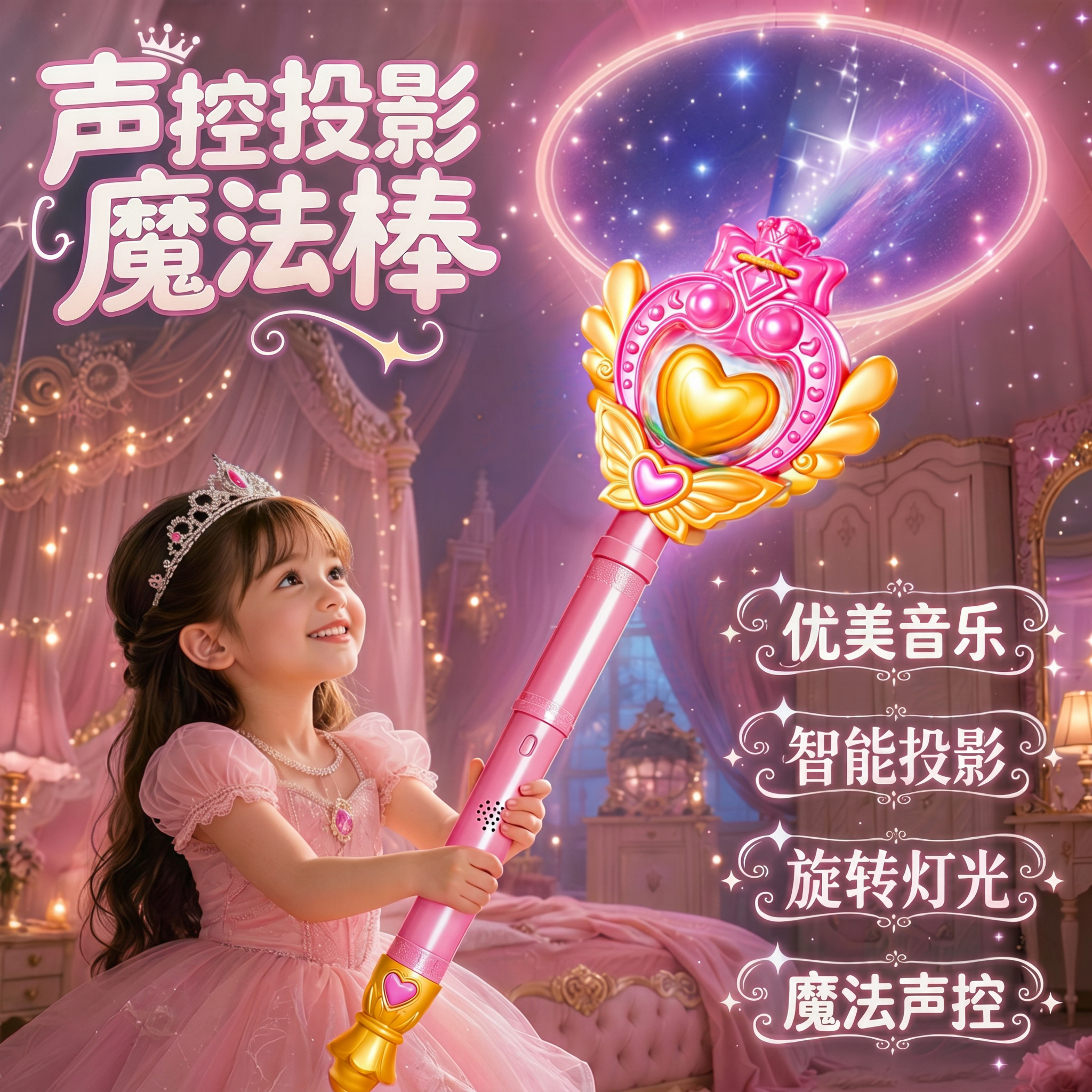 儿童女孩玩具女童生日礼物仙女棒