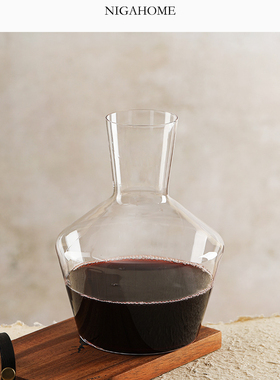 NigaHome家用透明玻璃大容量醒酒器葡萄酒红酒分酒壶46225415990