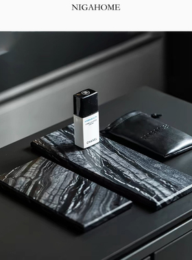 NigaHome 大理石长方形托盘玄关置物盘收纳摆件盘餐盘44362040121